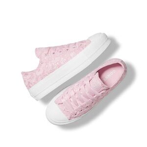 Converse Pink Lace Sneakers  new in the box -
1139